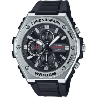 CASIO 卡西歐 金屬運動風三眼計時手錶 MWA-300H-1A
