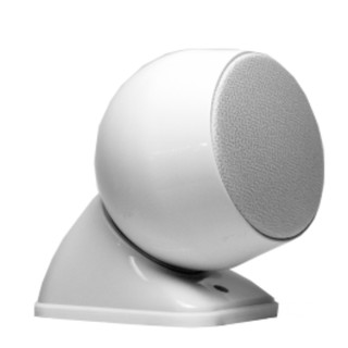 TRUAUDIO SAT3-WT 壁掛式和桌面式 家庭劇院環繞喇叭-白