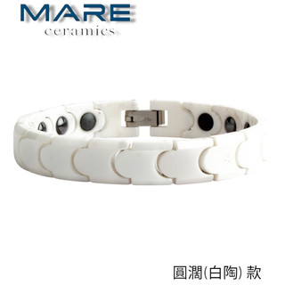 § 全館7折 § 【Mare】精密陶瓷手鍊：圓潤(白陶) 款【售後服務&保固12個月】