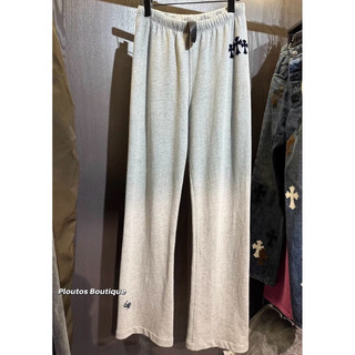 【 Ploutos Boutique 】現貨 Chrome hearts 克羅心 植絨十字架 灰色 棉褲 長褲