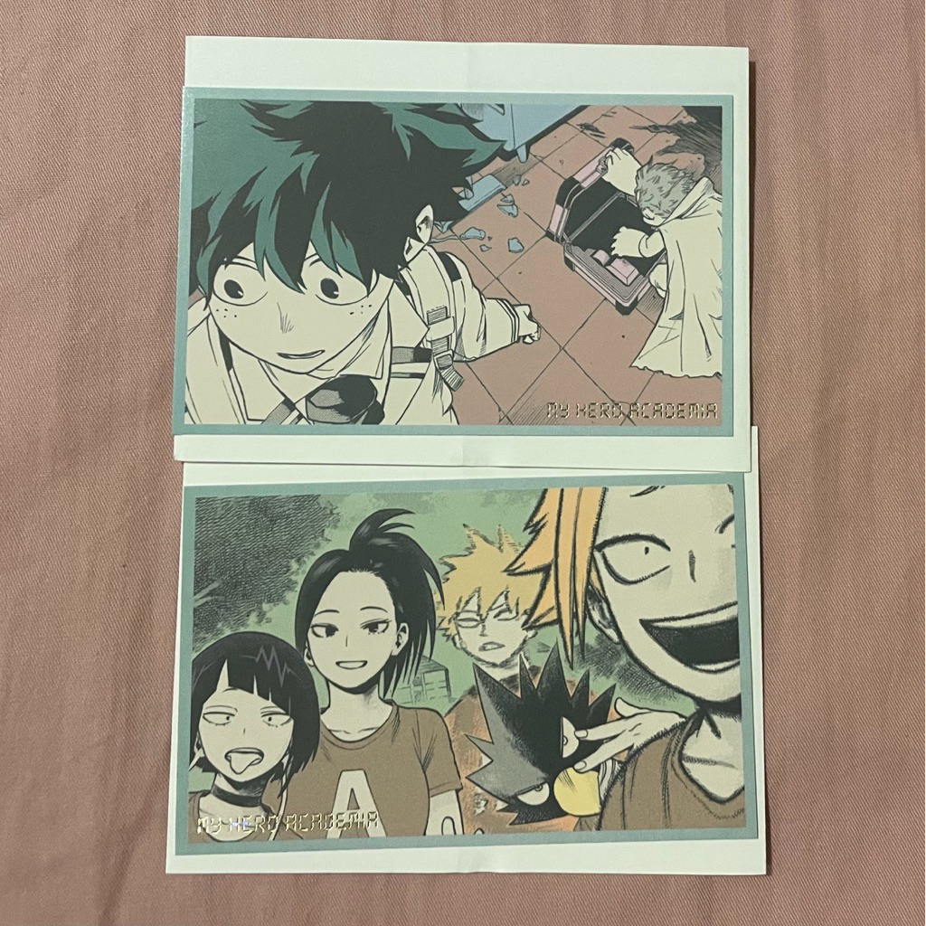 ❣️[我的英雄學院] 原畫展盲抽 回憶相卡 綠谷 經典老爺車 A班 爆豪勝己 麗日御茶子 八百萬百 上鳴電氣 三巨頭