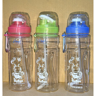 小蟻布比BuBee 運動族 彈跳吸管500ml 塑膠水壺