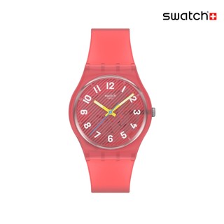 Swatch WAVELENGTHS OF CORAL 經典手錶/瑞士製造 SO28P114 (34mm)【官方旗艦店】