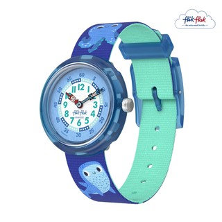 FlikFlak 兒童手錶 OCEAN PARTY 兒童禮物/安全防水/瑞士製造 FBNP257【官方旗艦店】