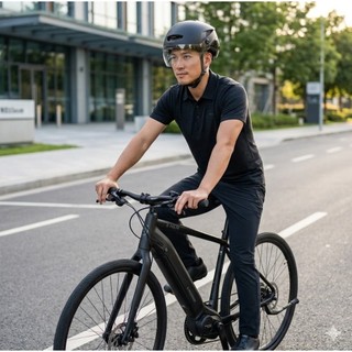 ENDURA SpeedPedelec 頭盔附遮陽板 - 黑色 S號 50-55以下 原價7300
