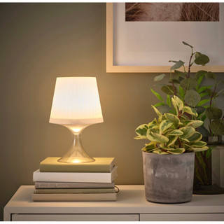 Ikea 全新 現貨 LAMPAN 無線led燈，電池式 熱賣 可調色/戶外用 露營必備 白色