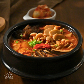 韓式泡菜菇菇醬500g(中辣)|拌飯拌麵|素食冷凍料理包|蔬食調理包|素食料理「傘下有仁」 (電子發票*由蝦皮開