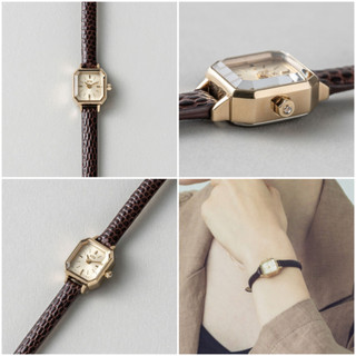 [日本直購]🇯🇵 ete Diamond Octagonal Watch 八角形錶盤鑲鑽 腕錶 手錶 890533-36