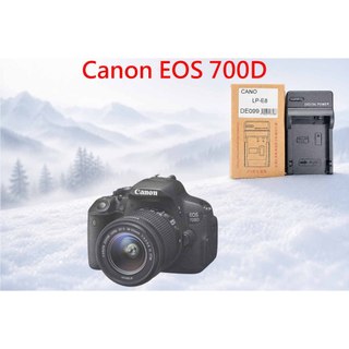 LP-E8 副場充電器 相容 Canon EOS 700D 電池充電器 LPE8 充電器 另有電池