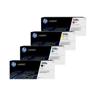 HP 508A LaserJet 原廠碳粉匣 CF360A 黑／CF361A 藍／CF362A 黃／CF363A 紅