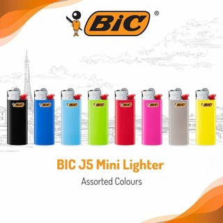 法國製 BIC 比克 J5 MINI LIGHTER 一次性 迷你 打火機 (適用 RAT FINK 打火機套)