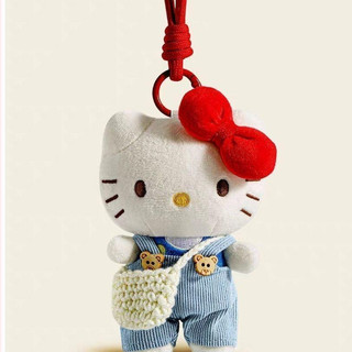 台灣出貨💗hellokitly 包包掛件 毛絨公仔 小玩偶 書包掛飾 情侶掛飾 KT貓 凱蒂貓