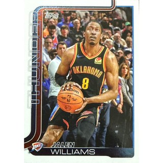 TOPPS FLAGSHIP JALEN WILLIAMS
