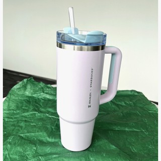 全新原廠盒裝 Starbucks Stanley 30OZ TOGO 星巴克史丹利夢幻紫不鏽鋼把手冷水杯保溫杯吸管杯
