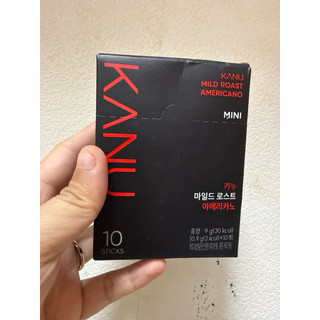 現貨 KANU 美式黑咖啡 10入 Mini Mild Roast Americano 韓國即溶咖啡 沖泡咖啡 隨身包