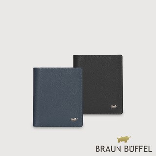 【BRAUN BUFFEL】HOMME-P 6卡直立短夾-多色賣場(德國小金牛台灣總代理)/BF598-306