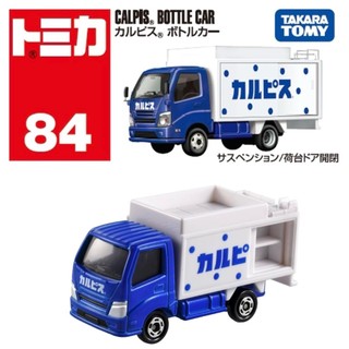 <熊葛> 全新現貨正版 TOMICA 多美 No.84 可爾必思 84 Calpis 貨車 乳酸飲料 紅白盒