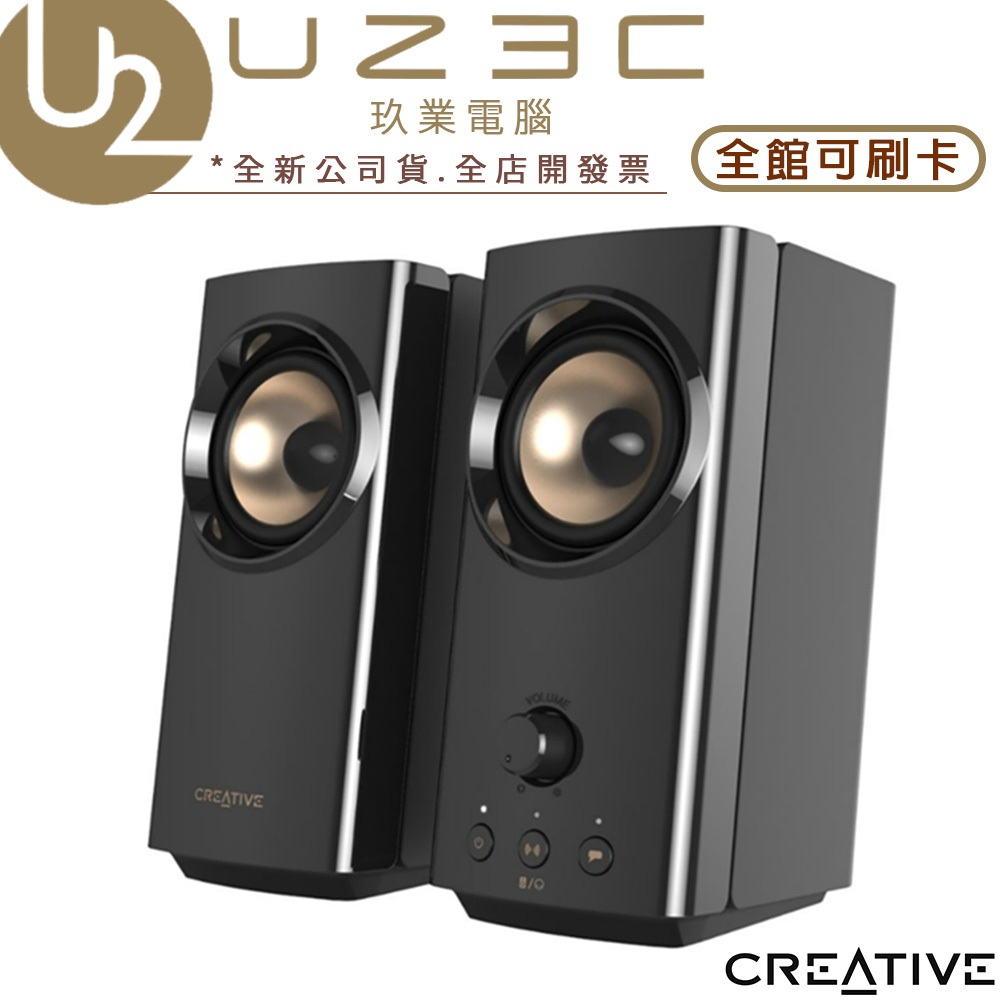 CREATIVE 創新科技 T60 桌上型喇叭 電腦喇叭 藍牙喇叭【U23C實體門市】