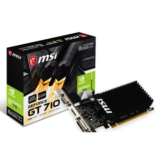 專案價$1990 批發 全新微星MSI GT 710 2GD3H LP PCI-E顯示卡 GT 710