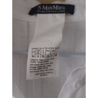 超新s max mara全薴麻襯衫裙涼爽洋裝遮陽