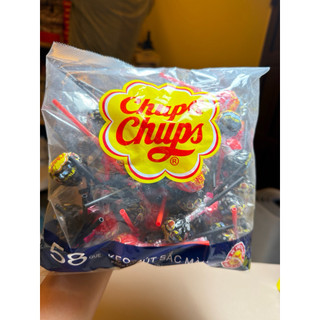 加倍佳 9克大顆 58顆一包 Chupa Chups 可樂與草莓棒棒糖 | 可樂與草莓口味糖果