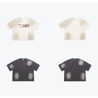 SENSE Washed Fade Slogan SS