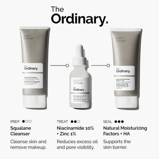The Ordinary 10% 菸鹼醯胺鋅精華液 煙醯胺精華 NMF天然保濕因子乳霜 保濕霜 角鯊烷潔面乳 卸洗二合一