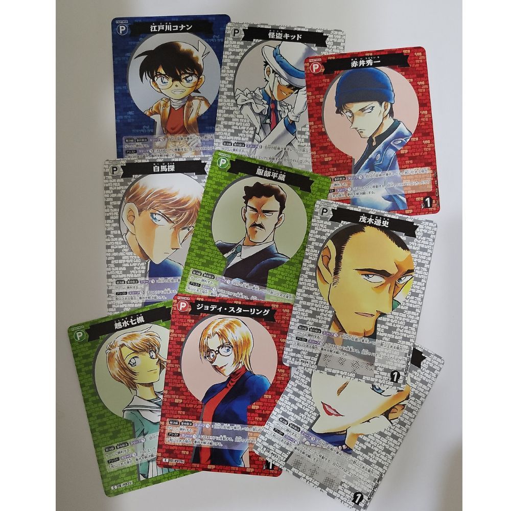 名偵探柯南 卡牌 TCG 夥伴卡 鑰匙孔 江戶川柯南 服部平藏 白馬探 赤井秀一 怪盜基德