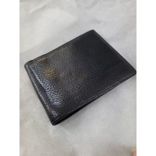 義大利製 bottega veneta 絕版荔枝紋 全牛皮 短夾 男用