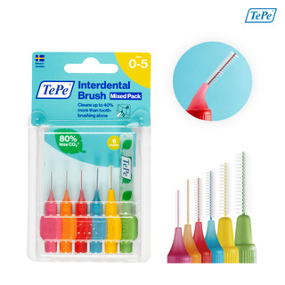 TePe® I型牙間刷 (普通刷毛│0.4mm-1.5mm)│【各大醫療院所牙醫師推薦使用品牌】