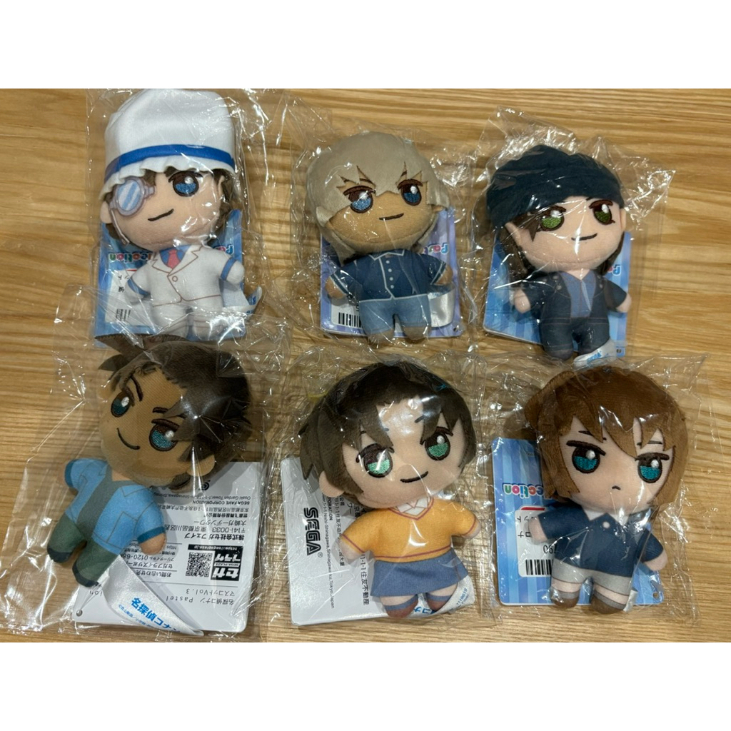 日本景品📦 名偵探柯南 粉彩系列 娃娃吊飾 pastel art