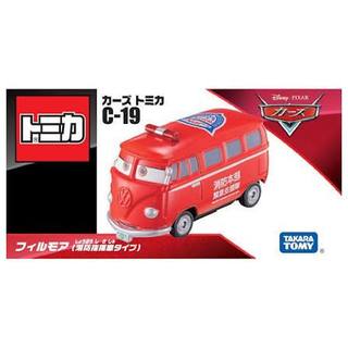 現貨 新品 日版 Dream TOMICA CARS 汽車總動員 C-19 阿飛(消防指揮車版) 合金車 多美小汽車