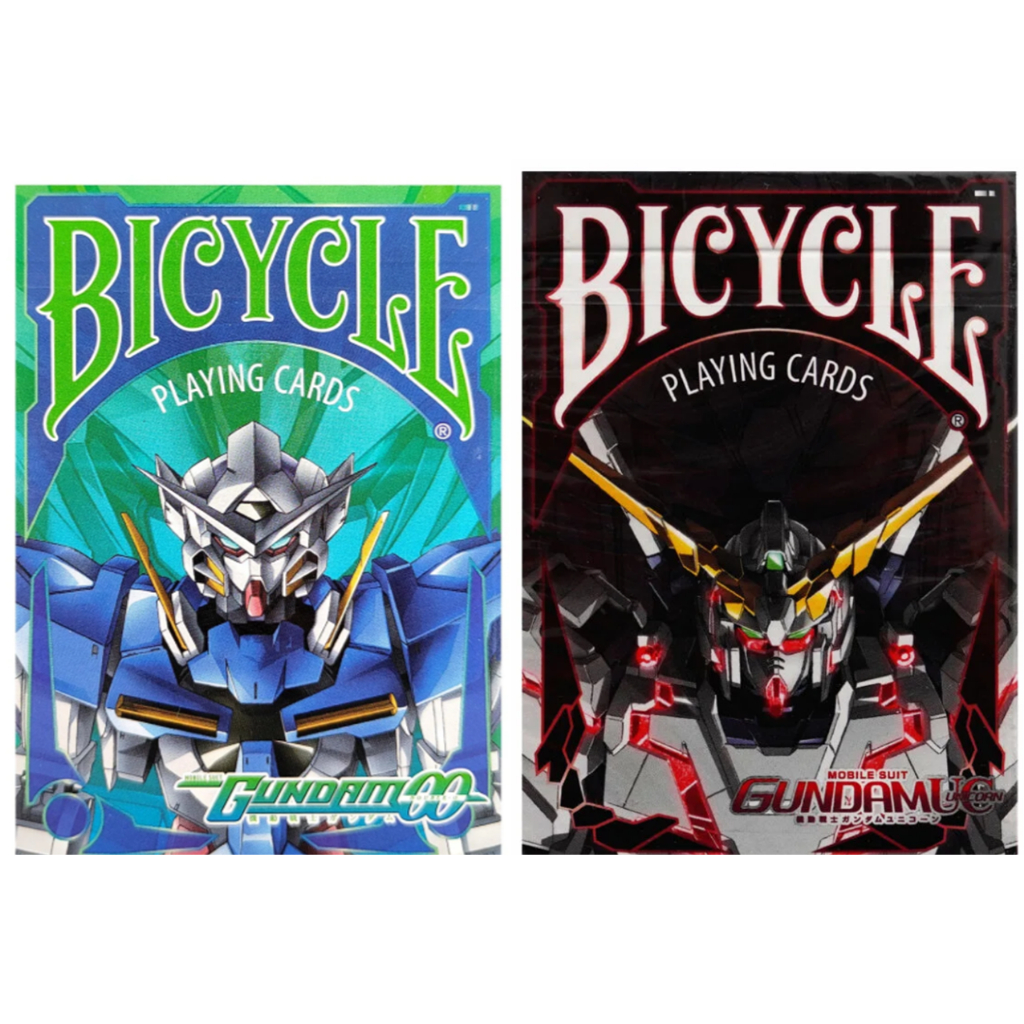 松梅桌遊鋪 Bicycle 單車撲克牌 機動戰士鋼彈UC  Gundam UC 鋼彈00 Gundam 00 鋼彈勇士
