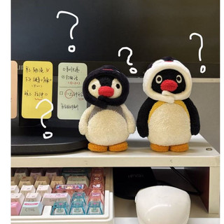 🐧WBP免運🌻正版 X11聯動Pingu MINI MEME系列盲盒 Pingu企鵝吊飾 企鵝家族公仔企鵝吊飾 兄妹企鵝