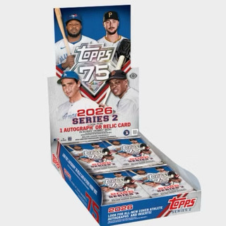 《現貨》2026 Topps Series 2 Baseball 球員卡盒- Hobby Box