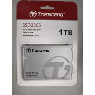 Transcend 創見 SSD230S 2.5吋SATA III SSD固態硬碟 1TB (全新未拆封，無發票)