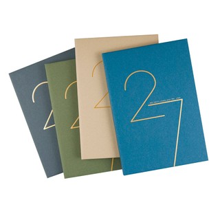 【conifer綠的事務】2027年25K年旅軟背精裝橫式週誌