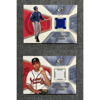 Eric Hinske & Horacio Ramirez 新人球衣卡 MLB Jersey RC 小熊隊 勇士隊