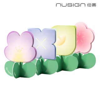 Nusign紐賽 立體花朵造型便條紙/30張/混色(NS325)