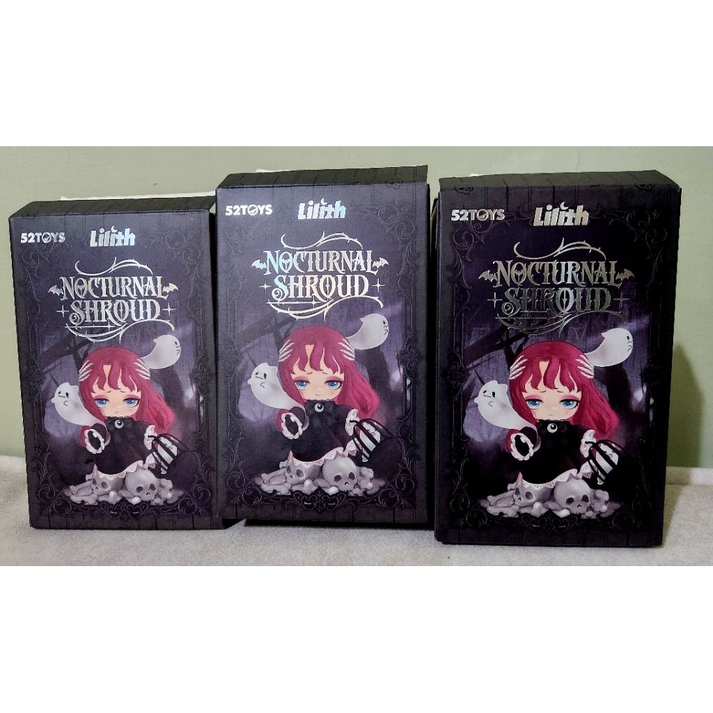 【單售確認款】🔥⭐52Toys Lilith 暗夜幕影系列⭐🔥暗黑哥特風 見習審判 低吟魔女 薔薇規訓 公仔 盲盒 盒玩