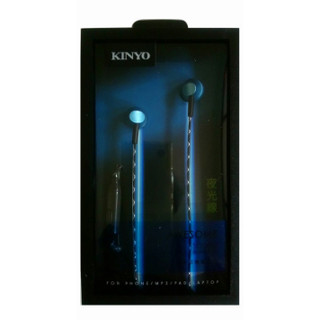 [JJ電子]KINYO IPEM-857 夜光耳麥 耳機麥克風 夜光線材 耳塞式 入耳式 有線耳機