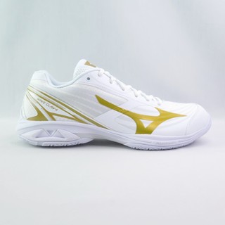 MIZUNO 71GA264318 WAVE CLAW 4 男 排羽球鞋 3E寬楦 白x金【iSport愛運動】