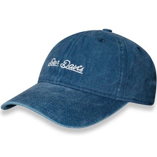 BEN DAVIS BDW-8716-68 COTTON LONG BRIM CAP 老帽 / 棒球帽 (水洗藍色)
