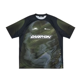CARRYON 26SS Gridiron Graphic Raglan Jersey 橄欖員球衣 綠色