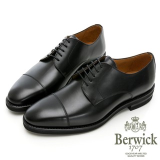 【BERWICK】西班牙進口-EXTRALIGHT 輕量橫飾綁帶紳士鞋 -黑235015KM-10