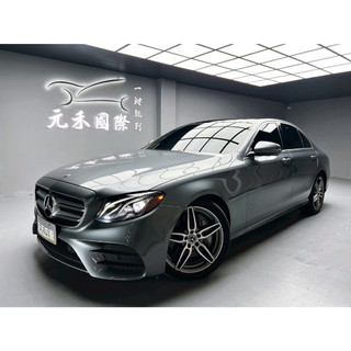 正2019年出廠 M-Benz E-Class Sedan E300 2.0 AMG 汽油 金屬灰