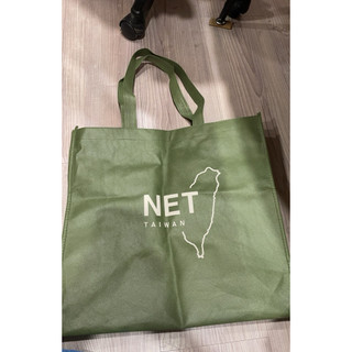 NET不織布購物環保袋（綠）
