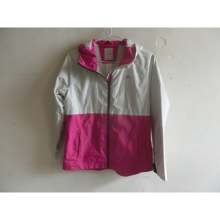 二手QUECHUA桃紅薄外套 155Cm