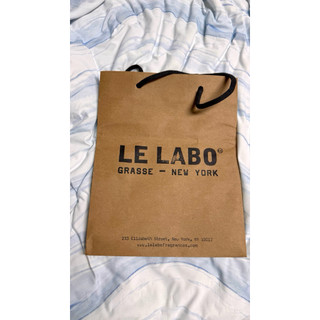LE LABO紙袋 手提紙袋 中