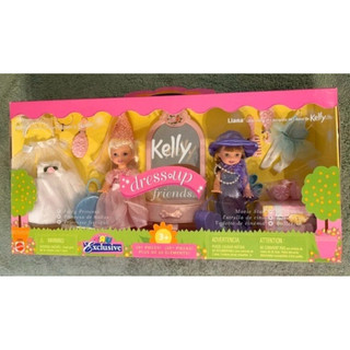 Kelly & Liana Dress Up Friends Doll Set Barbie Mattel